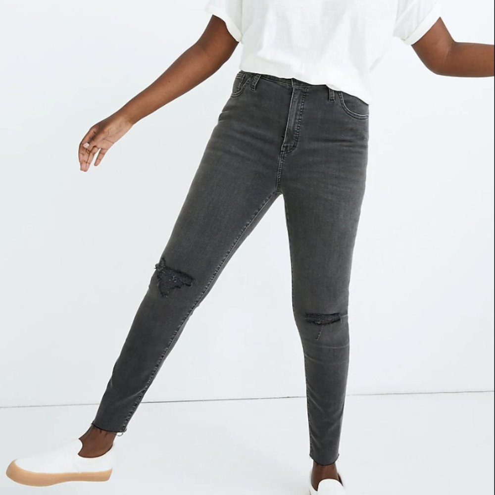 NWT Madewell Curvy High-Rise Skinny Jeans